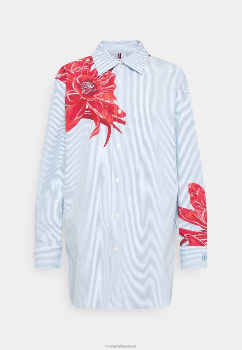 lilleline ülisuur pluus RJV628460 saarelill/itaka Tommy Hilfiger