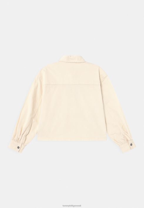 nööbitav pluus RJV624912 elevandiluust kroonleht Tommy Hilfiger