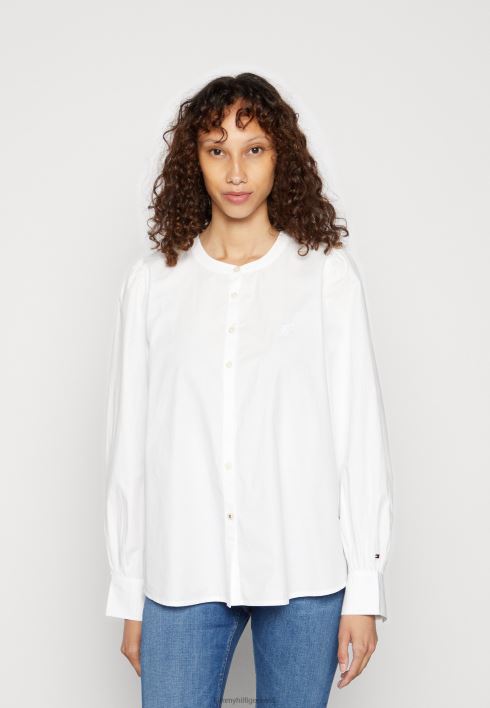 nööbitav pluus RJV627299 optika valge Tommy Hilfiger