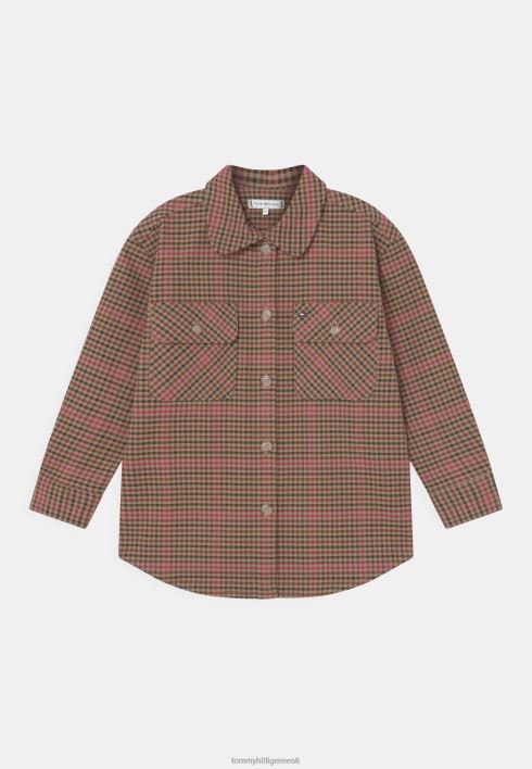 preppy check-down pluus RJV625045 magenta Tommy Hilfiger