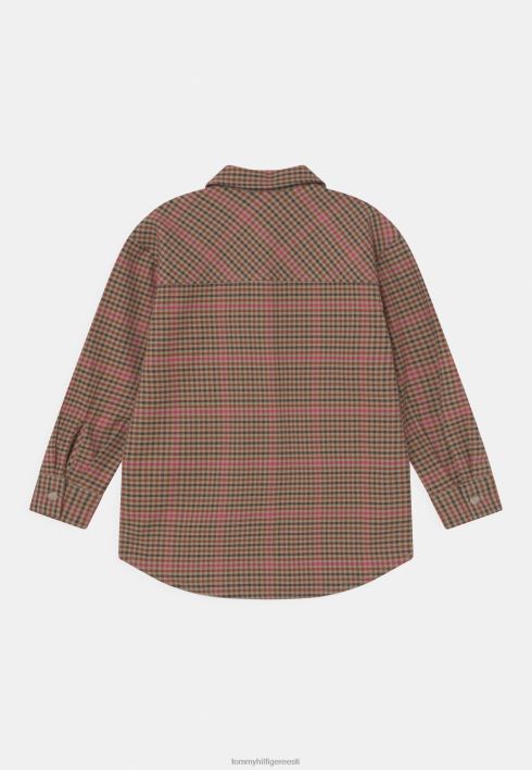 preppy check-down pluus RJV625045 magenta Tommy Hilfiger