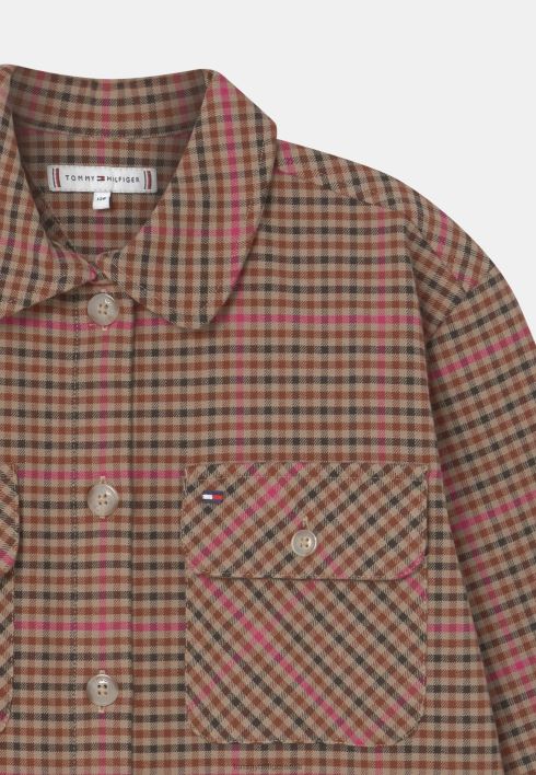 preppy check-down pluus RJV625045 magenta Tommy Hilfiger