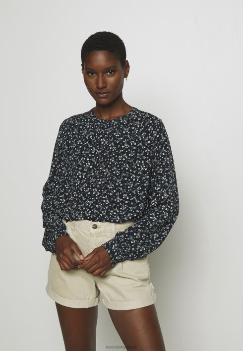 raya pop üle pluus pluus RJV627862 preeriakõrbe taevas Tommy Hilfiger