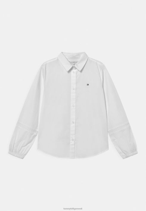 soliidne pluus RJV627632 valge Tommy Hilfiger