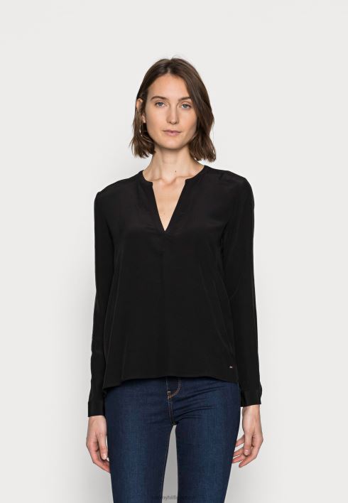 soliidne pluus pluus RJV628125 must Tommy Hilfiger