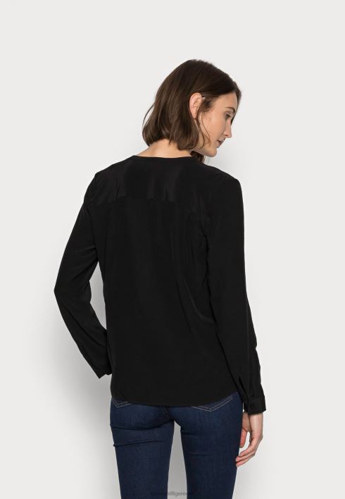 soliidne pluus pluus RJV628125 must Tommy Hilfiger