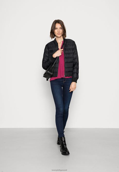 soliidne pluus pluus RJV628198 karmiinpunane rubiin Tommy Hilfiger