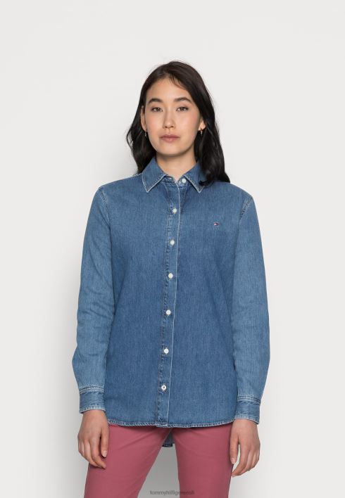 tüdruksõbra nööbitav pluus RJV628197 džinno Tommy Hilfiger