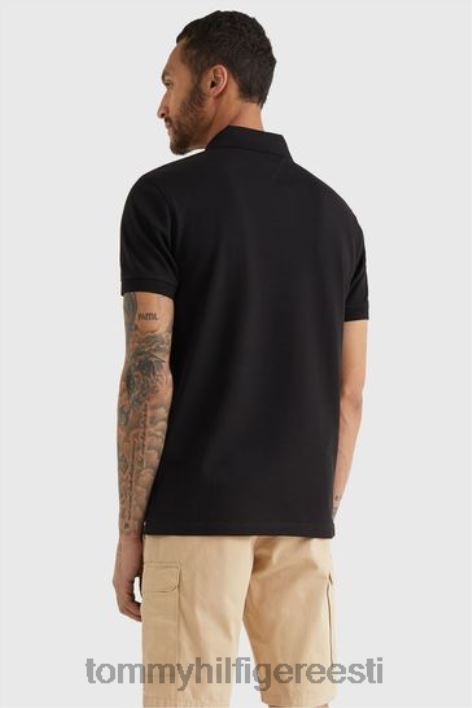 1985 aasta polosärk RJV623526 must Tommy Hilfiger