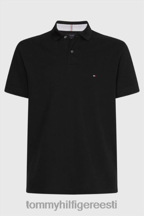 1985 aasta polosärk RJV623526 must Tommy Hilfiger