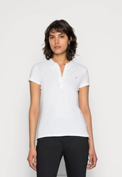 Heritage lühikeste varrukatega polosärk RJV624094 klassikaline valge Tommy Hilfiger