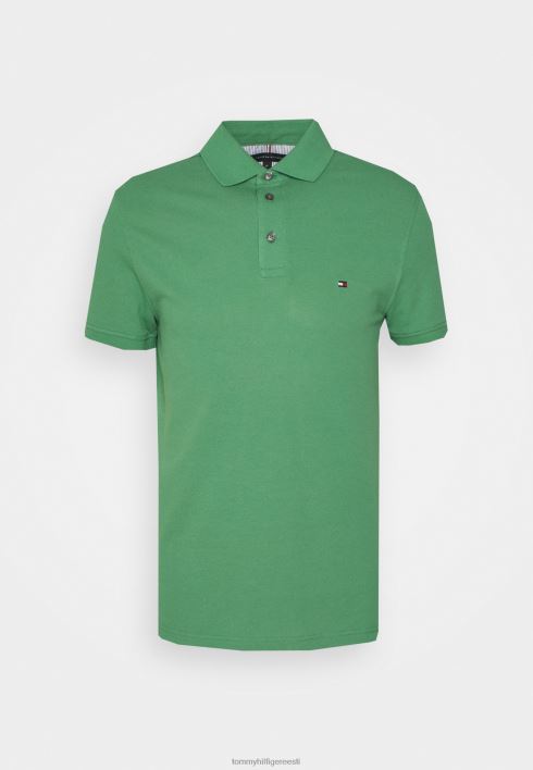 Polo särk RJV624243 keskne roheline Tommy Hilfiger