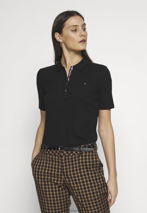 hädavajalik polosärk RJV627530 must Tommy Hilfiger