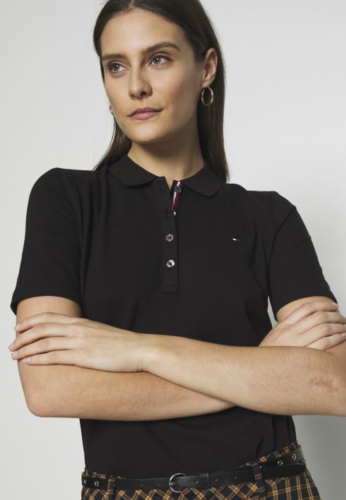 hädavajalik polosärk RJV627530 must Tommy Hilfiger