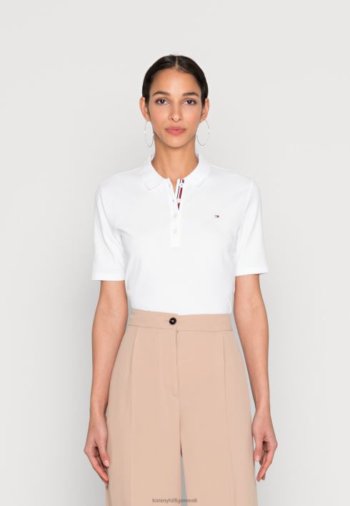 hädavajalik reg polosärk RJV627727 th optika valge Tommy Hilfiger