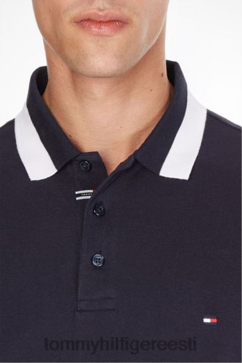 õhuke polosärk RJV623606 sinine Tommy Hilfiger