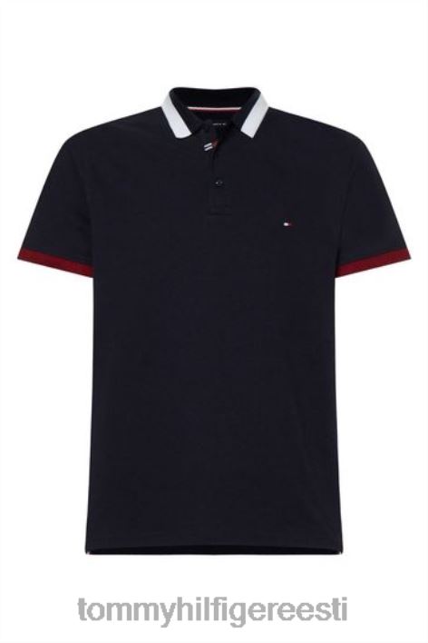 õhuke polosärk RJV623606 sinine Tommy Hilfiger