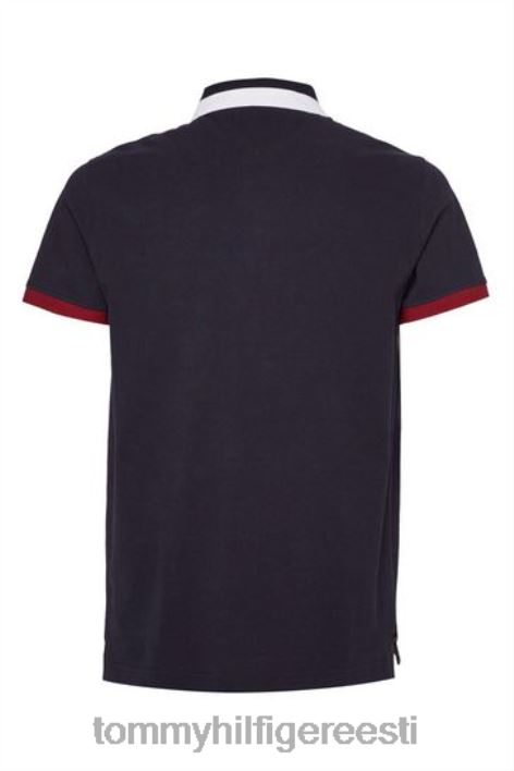 õhuke polosärk RJV623606 sinine Tommy Hilfiger