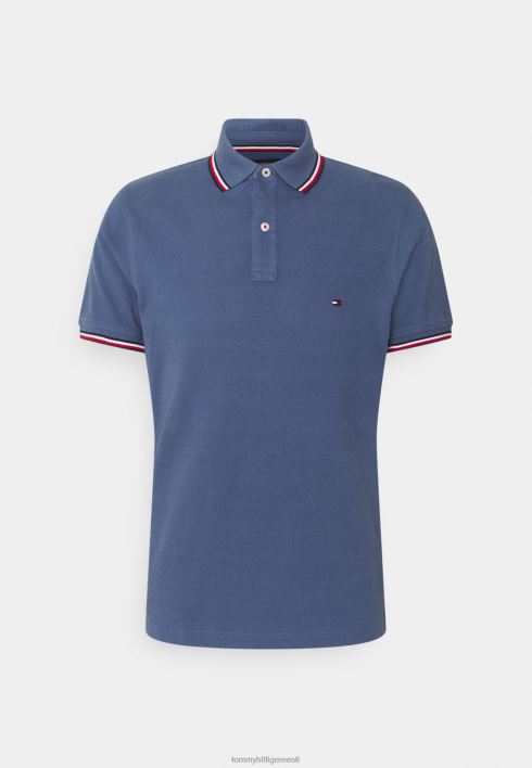 õhuke polosärk RJV624519 pleekinud indigo Tommy Hilfiger