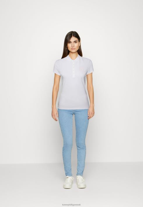 õhuke ringi polosärk RJV624811 optika valge Tommy Hilfiger