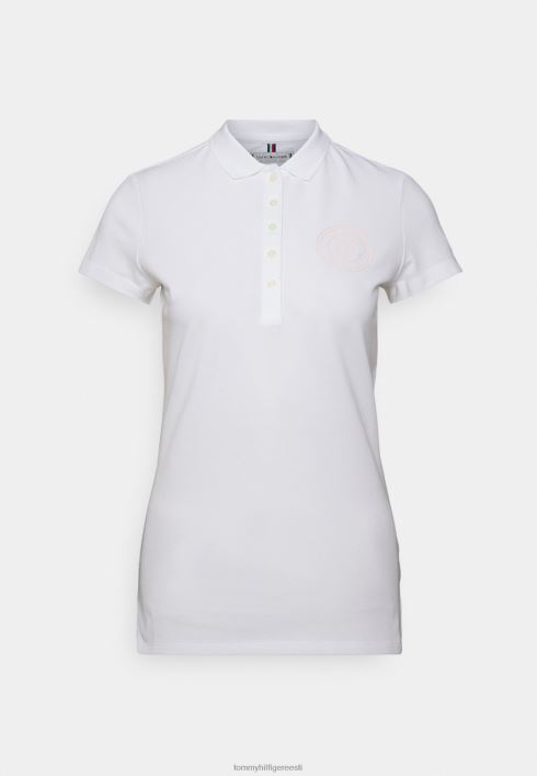 õhuke ringi polosärk RJV624811 optika valge Tommy Hilfiger