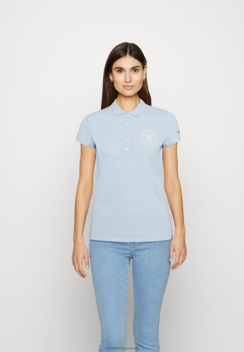 õhuke ringi polosärk RJV627483 tuuline sinine Tommy Hilfiger