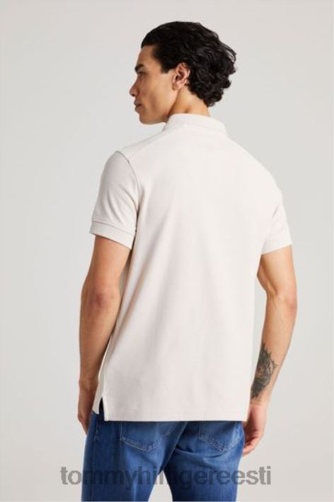 kärgstruktuuriga õhuke polosärk RJV623049 valge Tommy Hilfiger