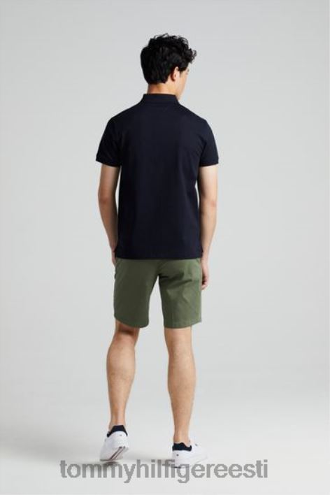 kärgstruktuuriga õhuke polosärk RJV623256 sinine Tommy Hilfiger