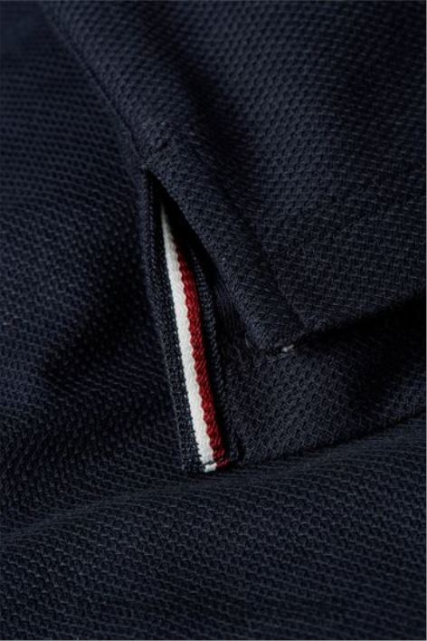 kärgstruktuuriga õhuke polosärk RJV623256 sinine Tommy Hilfiger