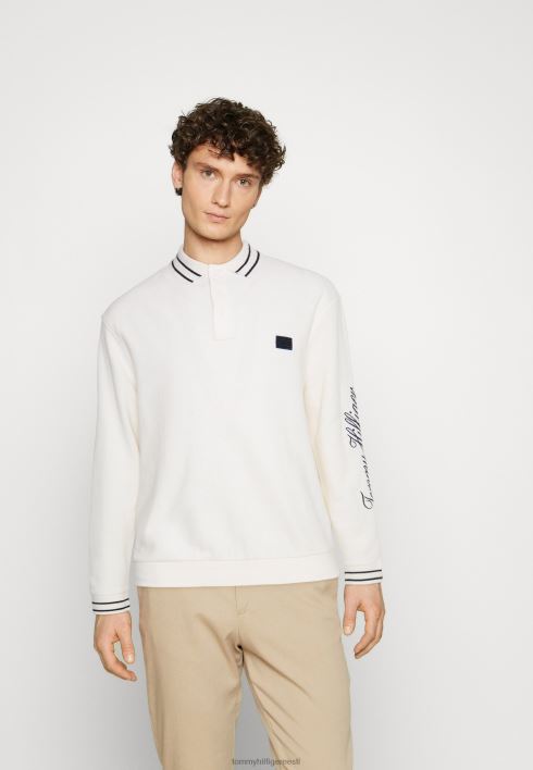 keskmise kaaluga logoga vabaaja polosärk RJV625414 elevandiluust Tommy Hilfiger