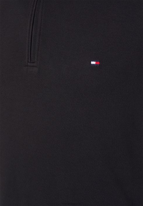 lukuga õhuke polosärk RJV624920 must Tommy Hilfiger