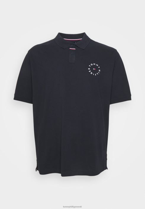 ümara logoga polosärk RJV625666 kõrbe taevas Tommy Hilfiger