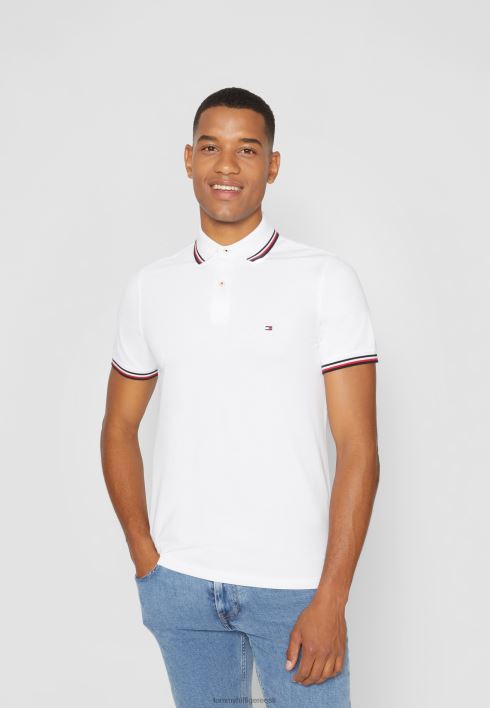 otsaga slim fit polosärk RJV623894 valge Tommy Hilfiger