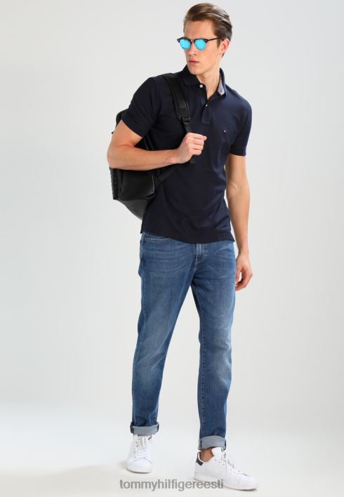 performance tavalise sobivusega polosärk RJV628110 sinine Tommy Hilfiger