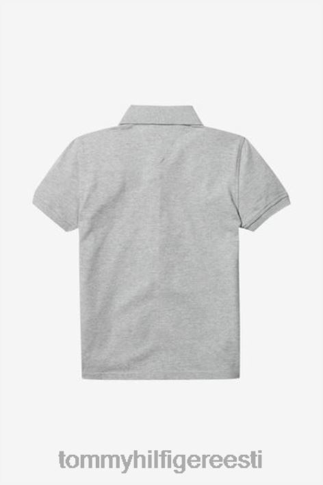 poiste põhiline polosärk RJV622938 hall Tommy Hilfiger