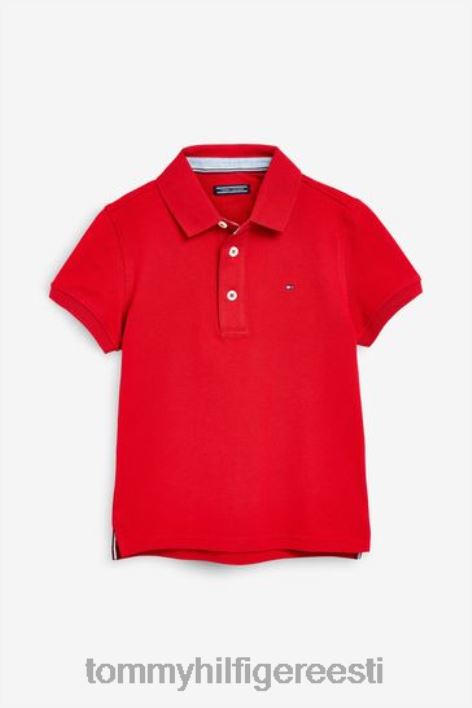 poiste põhiline polosärk RJV622939 punane Tommy Hilfiger