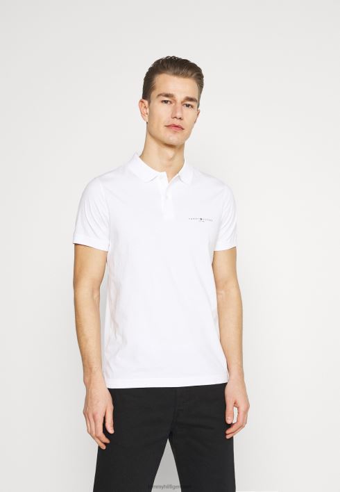 puhas õhuke polosärk RJV627665 valge Tommy Hilfiger