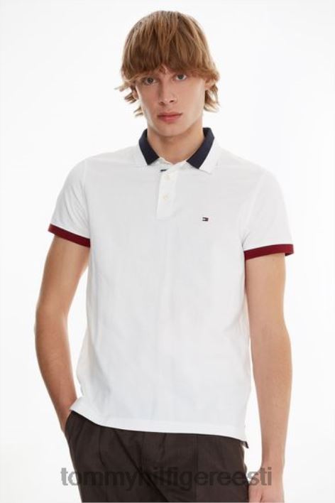 slim fit polosärk RJV623661 valge Tommy Hilfiger