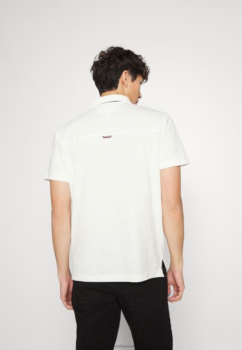 suure lipuga polosärk RJV625711 ekru Tommy Hilfiger