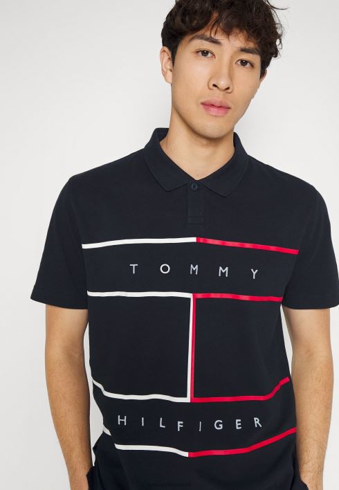 suure lipuga polosärk RJV625827 kõrbe taevas Tommy Hilfiger