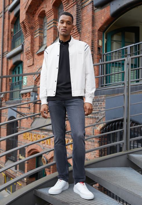 tavaline polosärk RJV623977 must Tommy Hilfiger