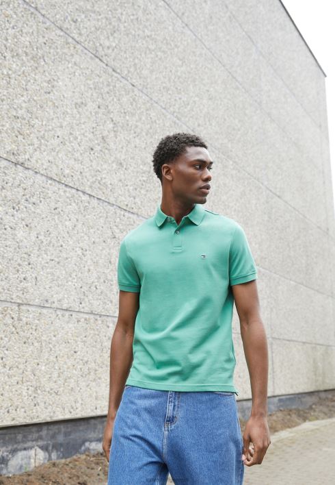 tavaline polosärk RJV624521 keskne roheline Tommy Hilfiger