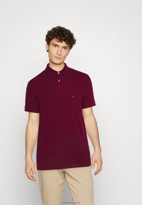 tavaline polosärk RJV624798 sügav rouge Tommy Hilfiger