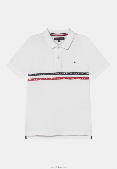 teibiga polosärk RJV627564 valge Tommy Hilfiger