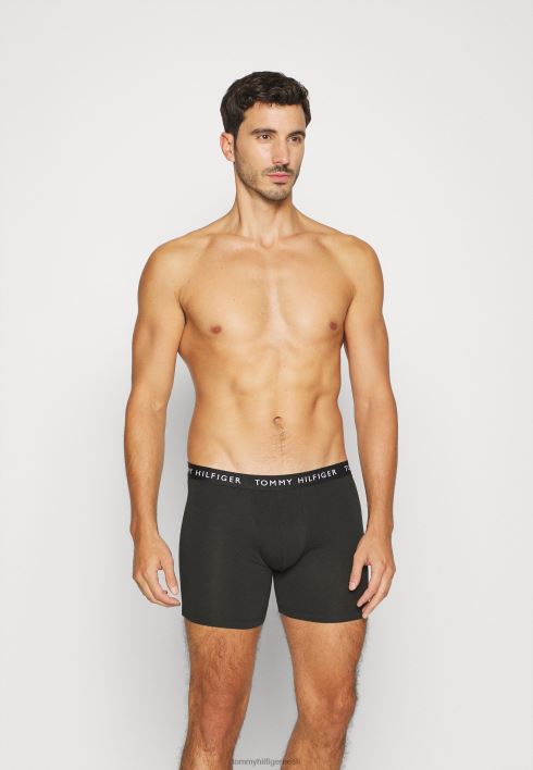 boxer short 3 pack püksid RJV628846 must/kuualune/valge Tommy Hilfiger