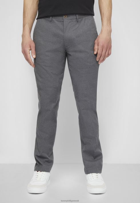 dentoni välimusega püksid RJV627700 tume tuhk Tommy Hilfiger