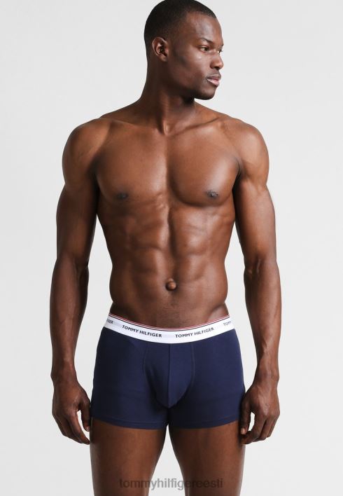 esmaklassilised 3 komplekti püksid RJV624092 tumesinine Tommy Hilfiger