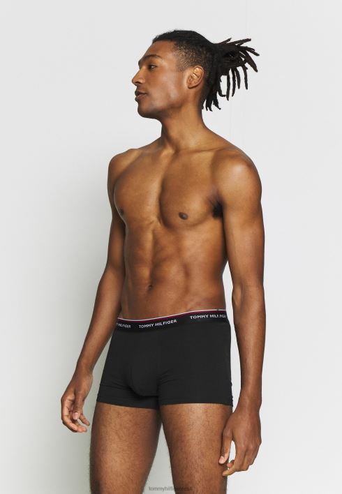 esmaklassilised 3 komplekti püksid RJV624130 must Tommy Hilfiger