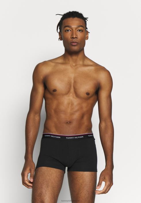 esmaklassilised 3 komplekti püksid RJV624130 must Tommy Hilfiger