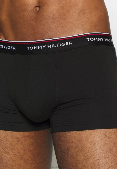 esmaklassilised 3 komplekti püksid RJV624130 must Tommy Hilfiger